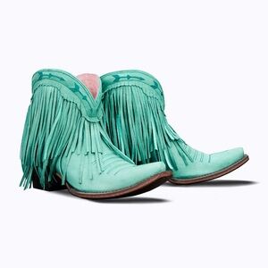 Junk Gypsy by Lane Spit fire fringe booties size 8.5 nwb